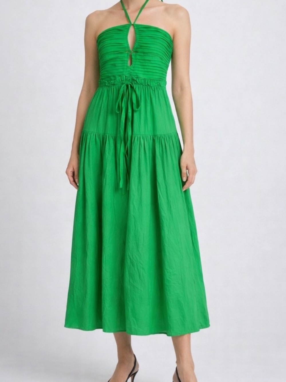 Jason Wu Pleated Halter Dress